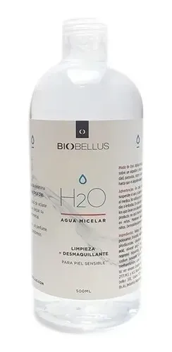 Agua Micelar H2o Biobellus Limpieza Desmaquillante 500 Ml.