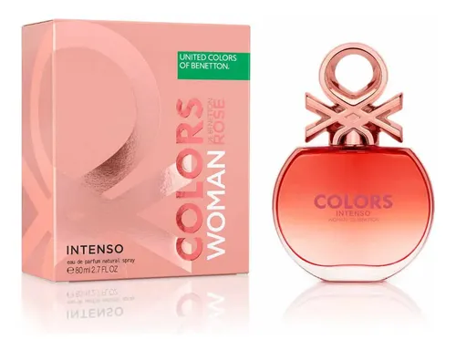 Perfume Mujer Colors Rose Woman Intenso Edp 80 Ml Benetton