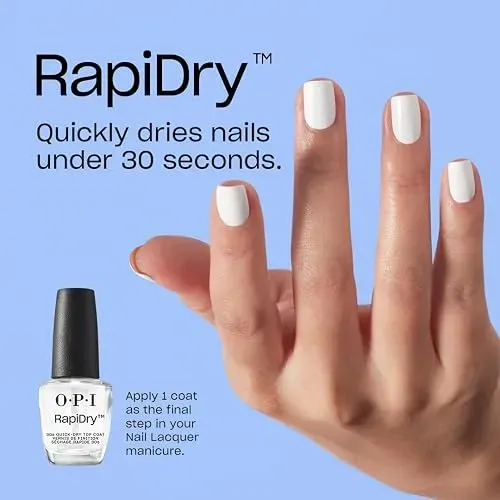 Opi Esmalte Top Coat Rapidry Secado Rápido Brillo Intenso