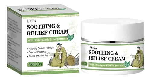 Qqe/////crema Calmante – Fórmula A Base De Hierbas. –