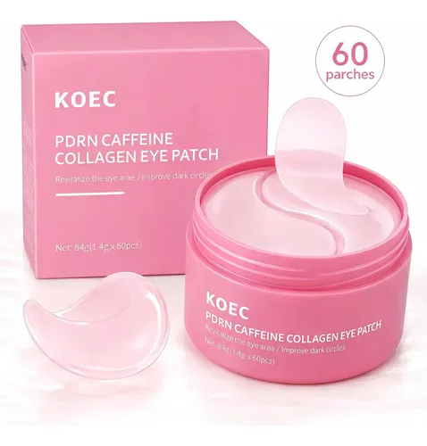 Koec Pdrn Caffeine Parches Colágeno Para Ojeras 60 Piezas
