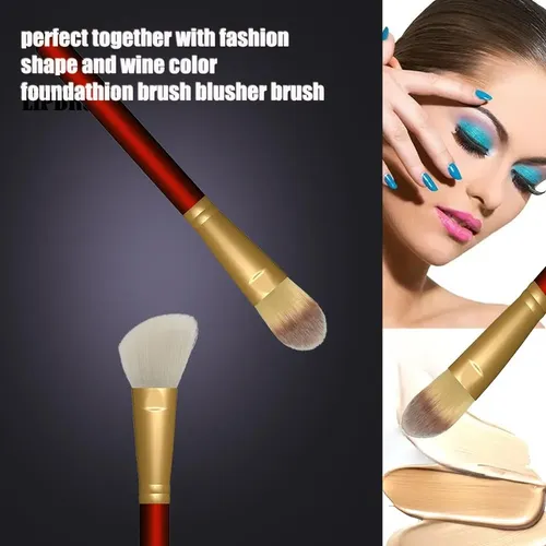 Set De Brochas De Maquillaje Oye Goat Hair Con Base Sintétic