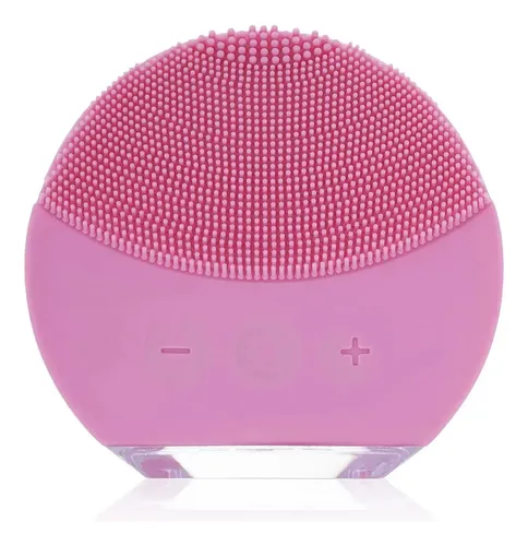 Cepillo Facial Eléctrico Exfoliante Rosa