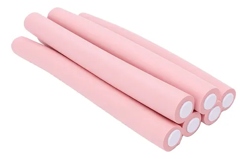 Rodillos De Espuma Para Cabello Largo, 6 Unidades, Sin Calor