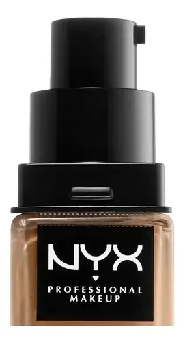 Base de maquillaje líquida NYX Professional Makeup Can’t Stop Won’t Stop Full Coverage Foundation Base Nyx Professional Makeup Can’t Stop Won’t Stop tono camel – 30mL 30g
