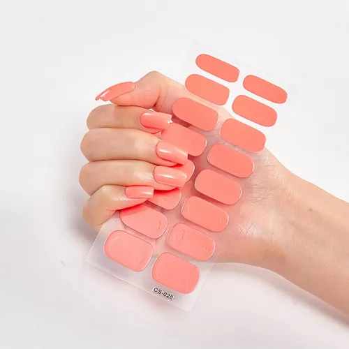 Adhesivos Para Manicura, Decoración Creativa De Rosa Carne A