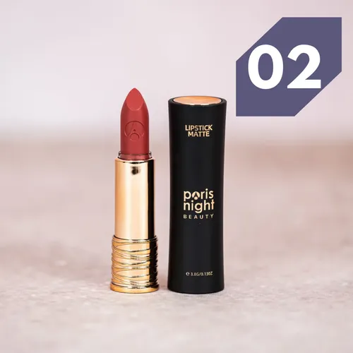 Lapiz Labial Matte Barra Para Maquillaje Paris Night Beauty