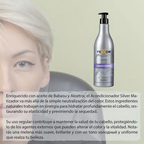 Acondicionador Matizante Anti Amarillo Alfaparf Ye 500ml Cvl