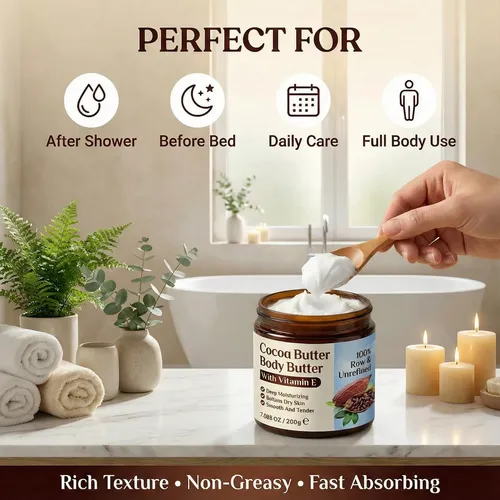Body Butter Grospe Manteca De Cacao Con Vitamina E 200 G