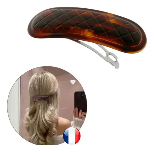Hebillas y broches para el pelo Marqui Clasicas grandes color carey de 1