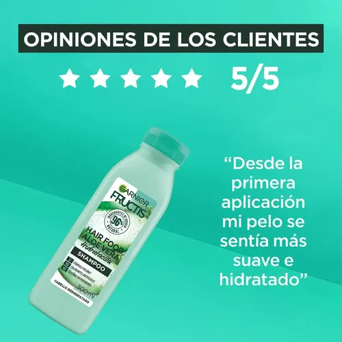 Shampoo Fructis Hair Food Aloe 300 Ml