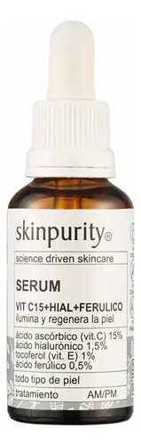 Serum Skinpurity Vit C 15% Para Todo Tipo De Piel De 30ml