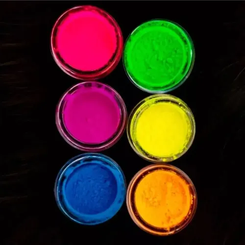 6 Pigmentos Sombras Neon Para Maquillaje O Sombra De Ojos