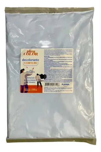 Polvo Decolorante Coiffure Play Color Plasma X500 Gr Tono Celeste