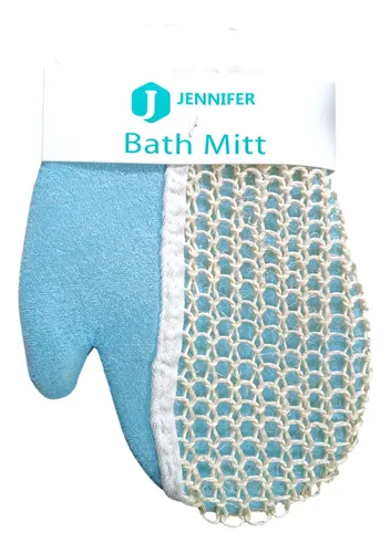 Guante Lino Exfoliante / Limpieza Corporal Baño Spa Ducha