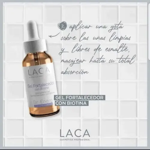 Laca Gel Fortalecedor Biotina+ Fortificador Cejas Y Pestañas