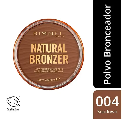 bronzer natural en polvo Rimmel London tono 004