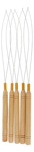 Gancho De Extensión Con Forma De Aguja Con Mango De Madera