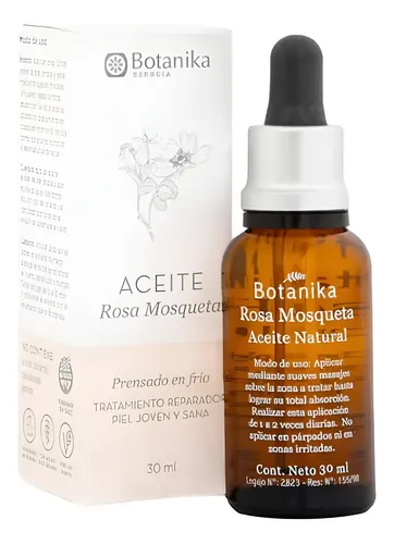 Aceite De Rosa Mosqueta Facial Capilar Y Corporal