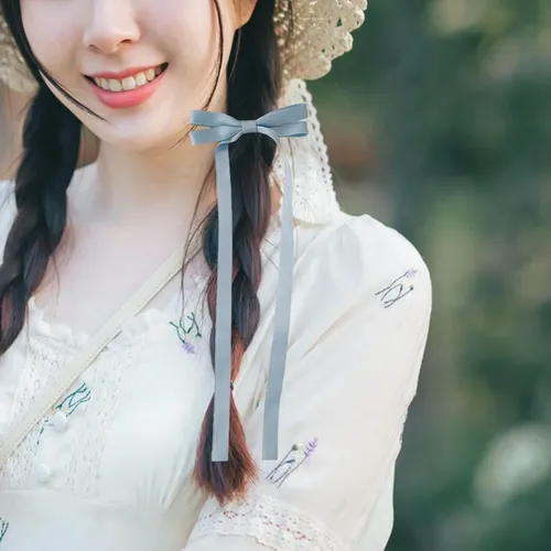 Pinza Para El Pelo Para Mujer, Tocado De Cinta Para Azul