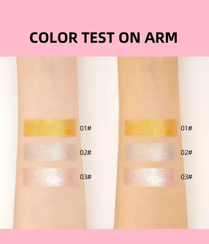 Iluminador En Crema Con Purpurina Para Rostro Y Cuerpo Qibes