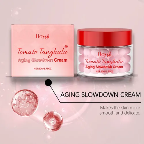 Hidratante Facial En Cápsula De Tomate Hoygi Para Hidratar Y