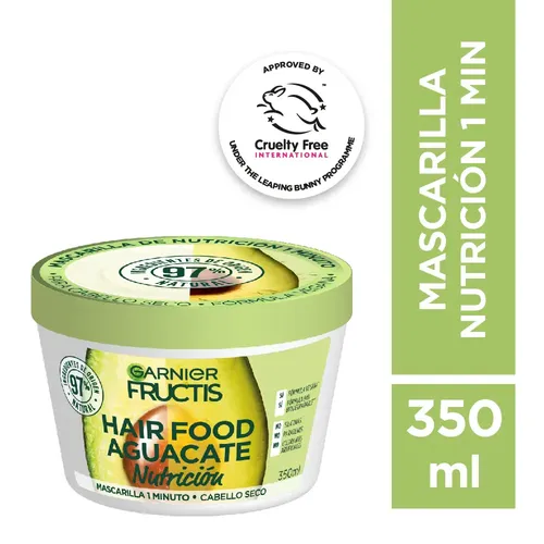 Mascarilla Fructis Hair Food Palta 350ml