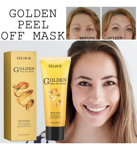Máscara Facial Peel Off Oro 24k Ácido Kójico 80 G
