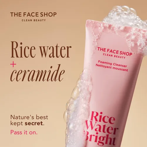 Trial Set Face Shop Rice Water Bright Vegan Double Cleanse