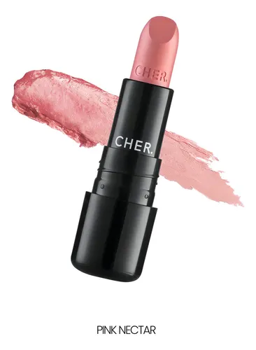 Labial Cher Beauty Satin Kiss Color Pink Nectar Larga Duración