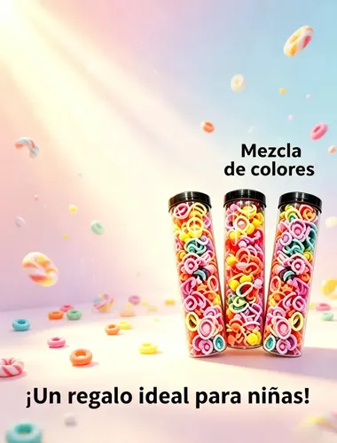 Set De Accesorios Para El Cabello Infantil, Bolsa Elástica D