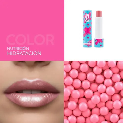 Labial Tono Rosa Perlado Rosa Claro