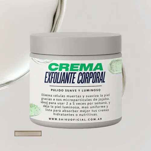 Crema Exfoliante Pulidora Corporal 250grs Con Jojoba Golden
