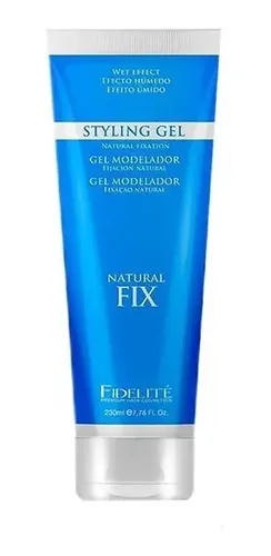 Gel Modelador Fidelite Natural Fix Efecto Humedo X 230gr
