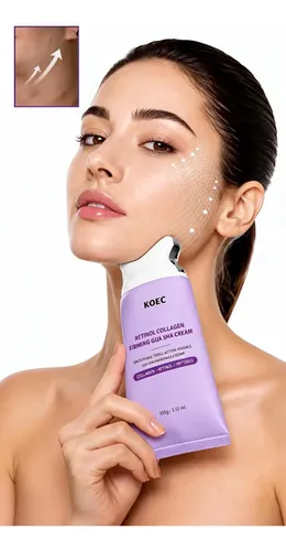 Crema Tensora Cuello Papada Colágeno Péptidos Guasha Retinol
