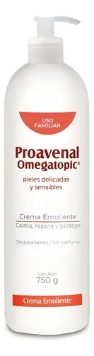 Proavenal Omegatopic Crema Emoliente Sin Perfume 750g