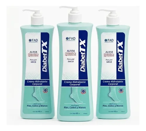 Combo Goicoechea Diabet Tx Crema X 400 Ml X 3 Unidades