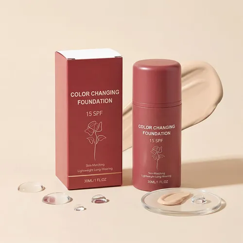 Corrector Líquido Facial Camaleón Cambio Color