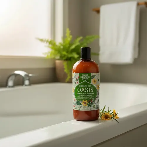 Acondicionador Oasis 520ml Para La Caspa Caida Vegano