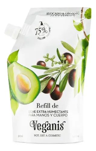Veganis Leche Hidratante Corporal Veganis 300 Ml Doypack