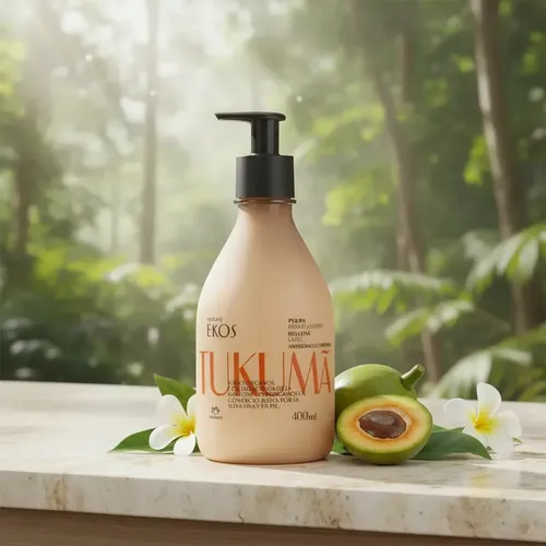 Crema Corporal Hidratante En Pulpa Natura Ekos Con Activo Tukumá De 400 Ml