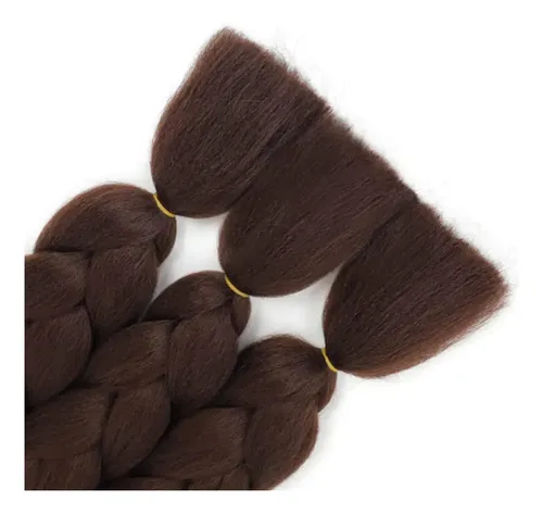 Extensiones Pelo Kanekalon Termico Jumbo Trenzas African 4#