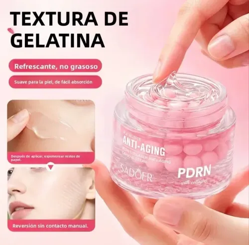 Crema Facial Pdrn Pink Colágeno Antiedad 60ml Sadoer