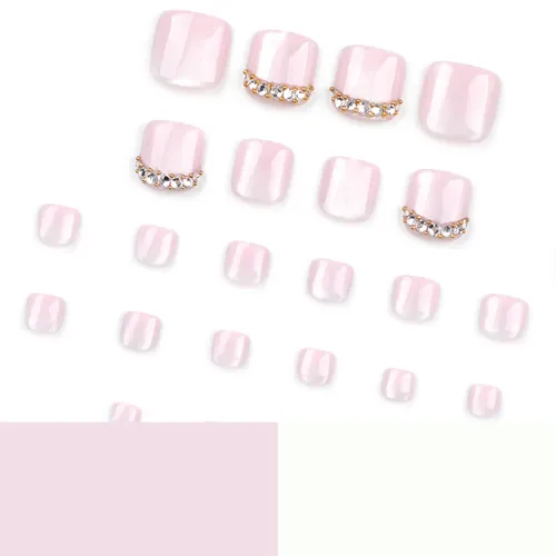 Xw. Aflorish- Pegatinas For Dedos De Los Pies Con Diamantes