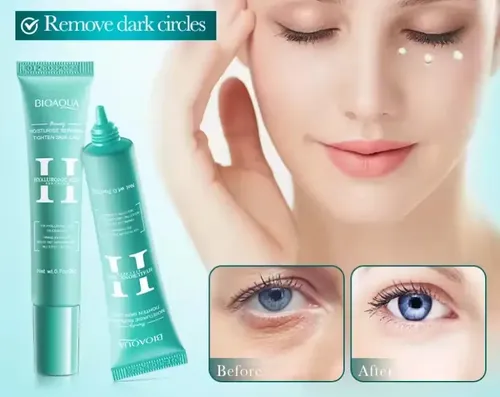 Contorno De Ojos Reparador Con Acido Hialuronico Bioaqua 20g