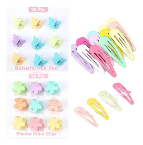 Set De Diademas Y Peines Para Niñas, Suaves Con El Cabello
