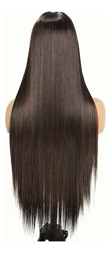 Pelucas Largas Opacas Colageno Natural Lace Front Castaños