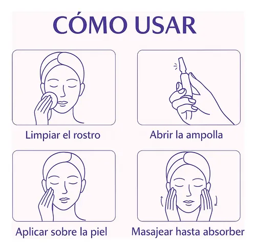 Serum Facial Antiage Rejuvenecedoras Ampollas X30 Unidades