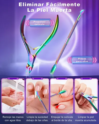 – Kit De Pedicura Alicates, Manicura Profesional Alicate ^