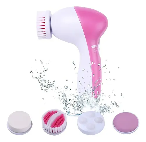 Cepillo Limpiador Facial 5 En 1 Masajeador Exfoliante